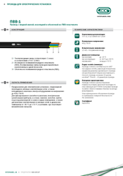 Провода марки ПВВ-1 «Интеркабель Киев»™